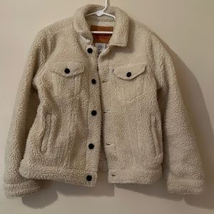 Levi's Sherpa Trucker Jacket Big Boys 10/12